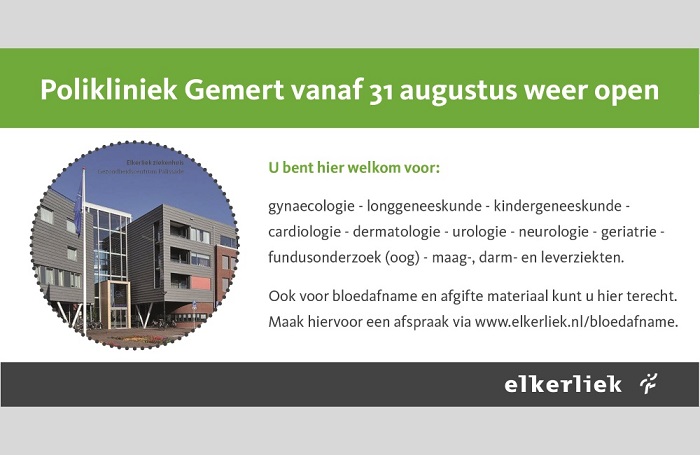 Polikliniek Gemert opent haar deuren